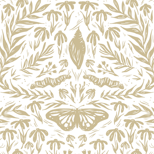 Metamorphosis Wallpaper - Gold