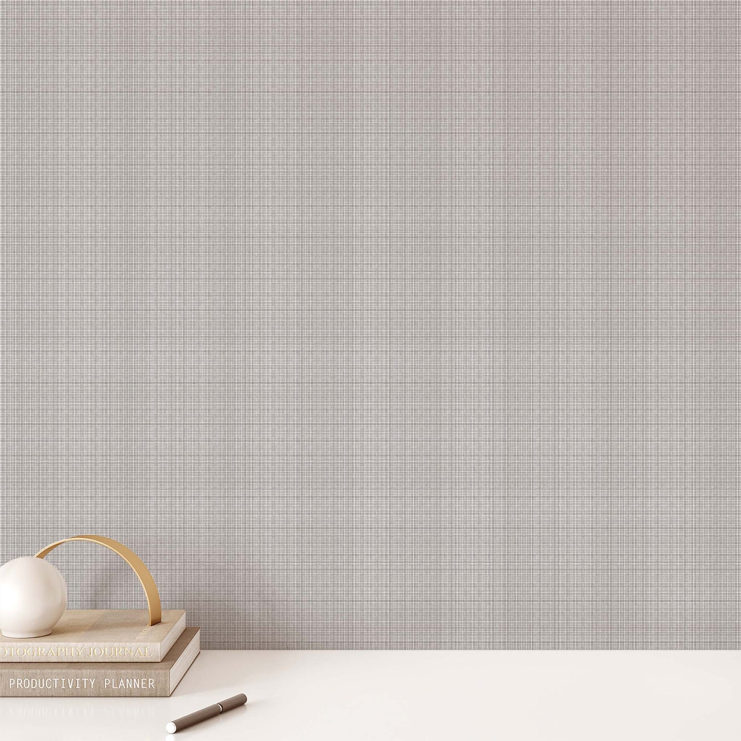 Tweed Wallpaper - Espresso